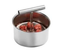 Machine à boulettes de viande, outil de presse à boulettes de viande à | La machine à boulettes de viande à 6/12 trous presse 6 ou 12 boulettes de viande à la fois ; Corps en acier inoxydable avec