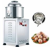 Machine à boulettes de viande professionnelle, mixeur à purée de viande en acier inoxydable, haute vitesse 2800 tr/min pour une transformation efficace de la viande et du poisson