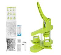 Machine à boutons de 25 mm avec 100 pièces de bouton, image et coupe circulaire, badge à pression push-pull pour la fabrication de boutons et d'épingles cadeaux DIY
