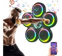 Machine à Boxe Musicale, Music Boxing Machine Adulte, 9 Modes/9 Vitesse, Smart Bluetooth Music Boxeur électronique, LED Machine à Boxe Musicale pour Adultes et Enfant