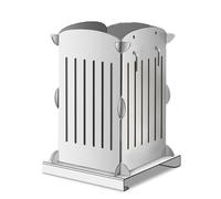 Machine à brochettes en acier inoxydable pour griller, facile à démonter et passe au lave-vaisselle, outil de barbecue idéal pour la préparation de shish kebab