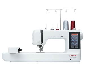 Machine à broder Necchi Creator C1200 avec tablette Lenovo et logiciel créatif