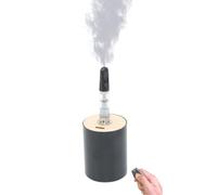 Machine à brouillard/fumée avec télécommande sans fil pour DJ, danse, fête, photographie, événements, effets de scène, Halloween, vidéo, affichage de produits (cadeau noir)