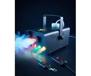 Machine à brouillard LED avec télécommande et changement de couleur - Avec