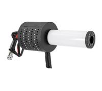 Machine à brouillard manuelle CO2 20 W | 76 x 39 x 30 cm LED Hand Jet Gun Shooter Canon, machine à confettis, portée de tir 6-8 m, pour fête, mariage, scène, concert, théâtre