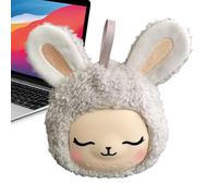 Machine à bruit blanc | apaisante à bruit blanc avec lapin en peluche | appareil rechargeable sans fil | pour la nuit maternelle maison calme famille chambre voyage et routine
