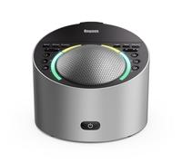 Machine à bruit blanc avec effet sonore naturel, lumière intelligente, plus de 50 sons de sommeil, haut-parleur de 7,6 cm, coque unique, votre machine sonore idéale pour dormir, se détendre à la