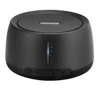 Machine à Bruit Blanc,Exmate White Noise Machine Portable avec 30 Sons Apaisants,Fonction de Mémoire,Minuterie,pour Les Déplacements Des Bureaux à Domicile,Alimenté par USB(Adaptateur NON Inclus)