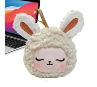 Machine à bruit blanc - Lapin en peluche - Appareil sans fil rechargeable pour voyage, nuit, maison, famille, chambre à coucher, calme, crèche