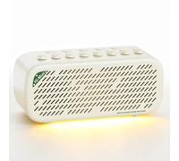 Machine à bruit blanc, machine portable pour bébé adulte avec haut-parleur Bluetooth, prise en charge de carte TF, veilleuse, minuteur, aide au sommeil, 8 sons de la nature, options de mixage pour