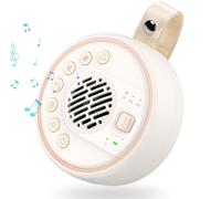 Machine à Bruit Blanc,Machine Sonore pour Bébé-22 Sons Apaisants,60 Niveaux de Volume 2000mAh Batterie et Enceinte Bluetooth Bruit Blanc Portable pour Enfants et Adultes