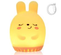 Machine à bruit blanc pour bébé avec veilleuse LED et minuteur - Aide au sommeil portable RVB multicolore avec 20 sons apaisants (bruit blanc, sons de la nature, musique pour s'endormir