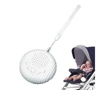 Machine à bruit blanc pour bébé, petite machine à son, sons apaisants, machine à son portable rechargeable avec contrôle du volume pour aider au sommeil