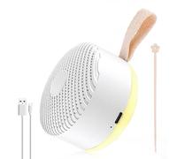 Machine à bruit blanc pour bébés et adultes - 24 sons apaisants et veilleuse, machine sonore portable pour dormir, aide au sommeil rechargeable par USB avec 5 minuteries et fonction mémoire, cadeau de
