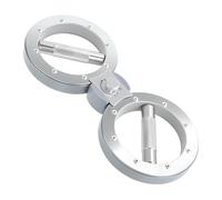 Machine à brûler les rotateurs, 5 niveaux de résistance réglable de 5,4 kg, avec poignées rotatives à 360 degrés, équipement d'entraînement des bras pour poignet, poignée, avant-bras et entraînement