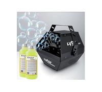 Machine à bulles 500W Spécial Fête, Mariage, événementiel + 2L de liquide inclus