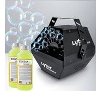 machine à bulles 500w spécial fête, mariage, événementiel + 2l de liquide inclus