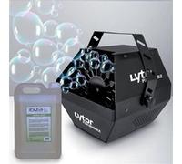 Machine à bulles 500W Spécial Fête, Mariage, événementiel + 5L de liquide inclus G
