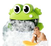 Machine à bulles - ABS - 19,1 x 15,2 x 9 cm - Jouet de bain, grenouille crocodile - Machine à bulles automatique pour , salle de bain, fête, jeu en plein air et comme cadeau