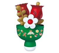 Machine À Bulles Automatique | Jeu En Forme De Bouquet Pour Intérieur Et Extérieur | Générateur de Bulles avec Lumière Colorée | Pour Fête D'Anniversaire Vacances Célébration Festival D'Été École Parc