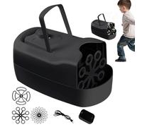 Machine à Bulles Automatique - Jouet à Mousse Automatique - Distributeur de Bulles d'Extérieur - pour Noël, Anniversaire, Pâques, Fête en Extérieur, pour Garçons Et Filles, Douche Et