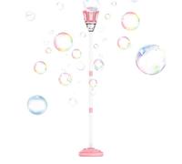 Machine à bulles automatique jouet d'extérieur au design de lampe de rue