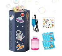 Machine à bulles automatique Souffleur de mousse avec stickers astronautes