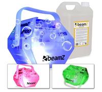 Machine à bulles avec LED RGB intégrées - BeamZ B500LED - 5L de liquide