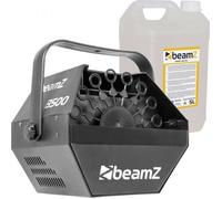 Beamz B500 Machine à Bulles Enfant/Mariage avec 5L de Liquide, Ventilateur Puissant, Bulles Taille Moyenne, Etrier de Fixation, Faible Consommation, Idéal en Intérieur comme en Extérieur