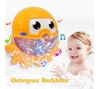 Machine à bulles Bubble Big Tub Poulpe mignon automatique Maker Souffleur 12 Chanson Musique G