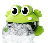 Machine à bulles de bain - Jouet de bain en forme de crocodile - Jouet de bain et de douche - Souffleur automatique pour tout-petits, filles, anniversaire, Pâques, panier de remplissage,