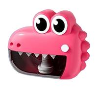 Machine à bulles de bain - Jouet de bain en forme de crocodile - Jouet de bain et de douche - Souffleur automatique pour tout-petits, filles, anniversaire, Pâques, panier de remplissage,