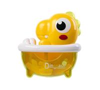 Machine À Bulles De Bain Lumineuse en Forme De Dinosaure - Jouet Souffleur Ďe Bulles Électrique | Machine À B́ulles Amusante pour L'heure du Bain, pour, Garçons, Fête d'anniversaire, Activités