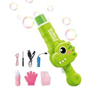 Machine à bulles de brouillard rechargeable, jouet avec musique LED, bulles de fumée sans odeur, lumières vives, chansons joyeuses | événements d'anniversaire, amusement dans le jardin, voyage à la