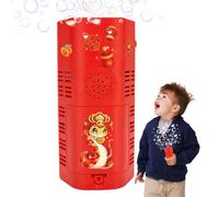 Machine à bulles de | Machine automatique à bulles | Créateur de feux d'artifice automatique portable avec lumières pour les vacances, le festival du printemps chinois, Noël