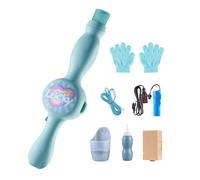 Machine à bulles de savon - ABS 12,2x2,76x1,97 pouces | Bulles interactives soufflant des baguettes brumeuses, souffleur électrique créatif et élégant avec effets vibrants | pour les fêtes pour