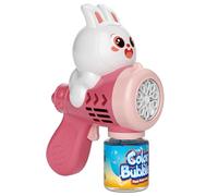 Machine à bulles de savon - Jouet en forme d'animal pour - Avec poignée ergonomique - Portable - Pour les moments de plein air, les pique-niques et les activités sensorielles