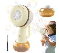 Machine à bulles de savon pour - Machine à bulles de savon électrique | Jouets à bulles à batterie à main avec lumières LED | Fournitures de fête colorées, jouets en plein air L