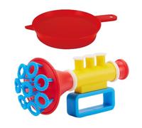 Machine à bulles de trompette : jouets souffleurs haute performance de 5 x 15 x 8 cm, fabricant de bulles portable, cadeau amusant pour l'interaction, jouet pour souffler des bulles