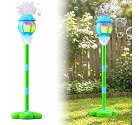 Machine À Bulles Debout Multifonction - Lumières Dynamiques Et Sons Festifs Automatique | Appareil De Divertissement pour Piscine, Plage, Jardin Et Toutes Célébrations Familiales