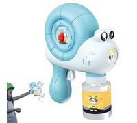 Machine à bulles d'escargot, machine à ventilateur à bulles,Bubble d'escargot dessin animé jouet avec musique légère | Activités extérieures et intérieures pour les paniers de Pâques