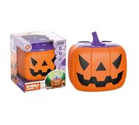 Machine à bulles d'Halloween : fabricant de bulles d'Halloween, ventilateur à bulles de citrouille, jouet de plage avec son et lumière pour réunions en plein air organisateurs d'événements pour filles