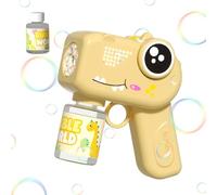 Machine à Bulles Dinosaure | Jouet Dinosaure Automatique à Main Lumineux et sonore | Souffleur de Bulles avec Liquide Inclus - pour Garçons, Filles, Pâques, Anniversaire, Extérieur, Jardin,