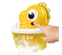Machine À Bulles Dinosaure pour Salle De Bain en-Fant, Machine À Bulles Lumineuse pour Le Bain, Jouet De Ba-in Dinosaure Électronique pour en-fants De 1 À 8 Ans - Jardin, Piscine, Plage