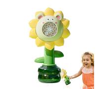 Machine à Bulles | Électrique Générateur de Bulles - Jouet Interactif Rechargeable pour Jeux d'Intérieur et d'Extérieur Tête Oscillante pour Jardin Garçons et