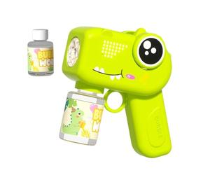 Machine à Bulles en Forme de Dinosaure - Machine à Bulles Automatique pour | Distributeur de Savon Portable avec lumières et Sons, Distributeur de Savon Dinosaure avec lumières et Sons pour sa