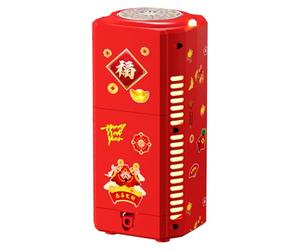 Machine à bulles en plein air | Fournitures de carnaval à 20 trous avec son et lumière - Souffleur à bulles pour fêtes, présentations sur scènes de mariage, festivals, carnavals, pis