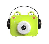 Machine à bulles en plein air, jouet de caméra pour animaux portables, jouet de chambre à bulles portable, jouet à bulles de musique amusant avec 60 ml de solution de recharge