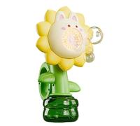 Machine à Bulles | Générateur Automatique de Bulles avec Lumières Colorées | Jouet Interactif Portable Fleur Dansante avec Lumières Colorées, Jeux De Jardin pour Filles Et Garçons