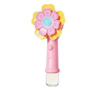 Machine à Bulles - Jeux de Plein air à Fleurs électriques, Jouets souffleurs à Bulles automatiques Lumineux | Activités réglables Debout Jouets pour la Plage d'arrière-Cour à la Maison préscolaire